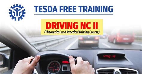 DRIVING NC II TESDA Course .